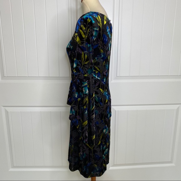 The Limited NWT suede like floral dress size small - Picture 6 of 9